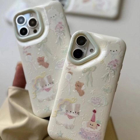 قاب گوشی گربه های فرشته (Angel Cats)