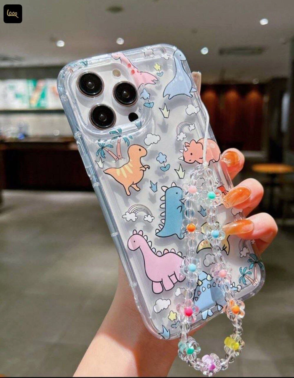 دینو کیس شفاف آیفون Dino Clear Case