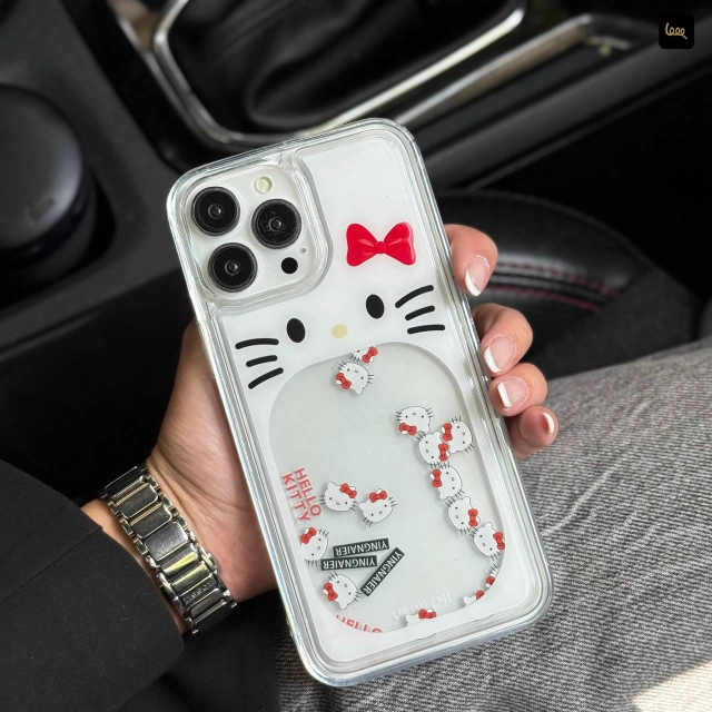 قاب گوشی کیتی آکواریومی (Kitty Aqua)